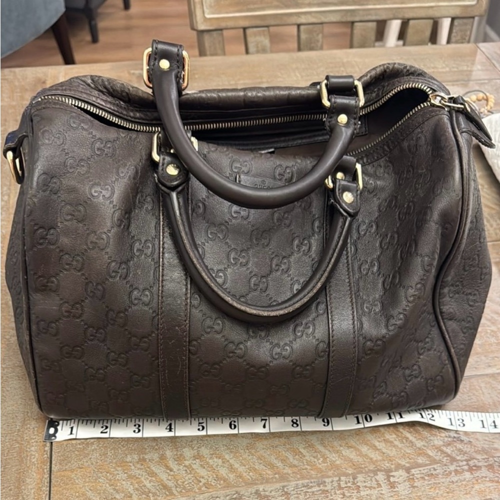 Gucci Boston Brown Bag - Picture 10 of 12